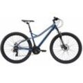 Mountainbike BIKESTAR Gr. 43, blau, Fahrräder, 43cm, 27,5 Zoll (69,85cm), für Damen und Herren, Kettenschaltung