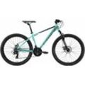 Mountainbike BIKESTAR Gr. 41, grün, Fahrräder, 41cm, 26 Zoll (66,04cm), für Damen und Herren, Kettenschaltung