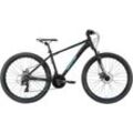 Mountainbike BIKESTAR Gr. 41, schwarz, Fahrräder, 41cm, 26 Zoll (66,04cm), für Damen und Herren, Kettenschaltung