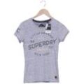 Superdry Damen T-Shirt, blau, Gr. 38