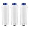 3x Trade-Shop Wasser-Filter ersetzt DLS C002, SER3017, 5513292811, 8004399327252 für DeLonghi Kaffeevollautomaten (z.B. Magnifica, PrimaDonna) /