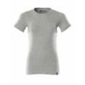 T-Shirt crossover Damen Premium 20492 Gr. 2XL grau-meliert - Mascot