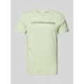 T-Shirt mit Label-Print Modell 'Copenhagen'