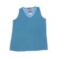 Sara Lindholm Damen Top, blau, Gr. 44