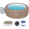 Lay-z-spa® Whirlpool Palm Springs AirJet™ ø 196 x 71 cm, rund - Beige