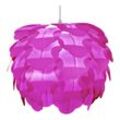 Decken Hänge Lampe purple Wohn Ess Zimmer Beleuchtung Blätter Blüten Pendel Leuchte Eglo 92987