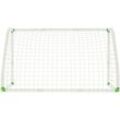 Hengmei - Fußballtore Fußballtor Fussballtore aus pvc für Kinder mit Netz Garten Fussball Tor Football Ball Tore für Garten, 180x120x80cm