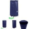 The Living Store Wassertank mit Wasserhahn Faltbar 250 L PVC - Bewässerungssysteme