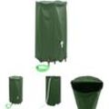 Wassertank mit Wasserhahn Faltbar 380 l pvc - Bewässerungssysteme - Grün - The Living Store