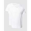 T-Shirt mit Rundhalsausschnitt im 2er-Pack Modell 'ComfortS'