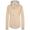 Regenjacke ZIENER "NARELA" Gr. 34, beige, Damen, Obermaterial: 100% Polyester, Jacken