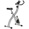 Heimtrainer X-Bike Fahrradtrainer mit 8 stufig einstellbarem Magnetwiderstand faltbares Fitnessfahrr