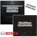 Herdset Bosch Einbaubackofen Serie 8 EcoClean mit Induktionskochfeld ReStart - autark, 60 cm