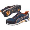 Puma - 643100329000040 Sicherheitsschuh Crosstwist low Größe 40 blau/orange Schuhw