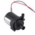 24 / 12V dc Pumpe Bürstenlose Wasserdurchflusspumpe Brushless Tauchwasserpumpe Einstellbare Zirkulations Gleichstrommotorpumpe(12V) - Ej.life