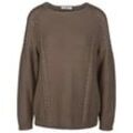 Rundhals-Pullover Peter Hahn beige, 48