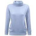 Pullover aus 100%Schurwolle Pure Tasmanian Wool Peter Hahn blau, 44