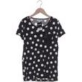 Comma Damen T-Shirt, schwarz, Gr. 38