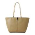 Tommy Hilfiger Shopper Damen Kunstleder, camel