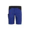 QUALITEX HIGH QUALITY WORKWEAR Shorts X-Serie kornblau/schwarz Damen: 54 Herren: 60