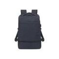 Riva Case Biscayne 8365 - Notebook-Rucksack - 43.9 cm (17.3") - Schwarz