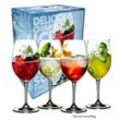 Riedel: Spritz Drinks 4er Set Spritz-Gläser mit Stiel / 560 ml / H: ca. 22,4 cm