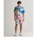 Seiden-Shorts mit Print