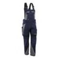 QUALITEX HIGH QUALITY WORKWEAR Latzhose IRON marine/grau Herren: 102