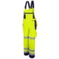 QUALITEX HIGH QUALITY WORKWEAR Latzhose PRO WS warngelb/marine Herren: 28