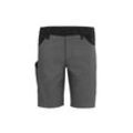 QUALITEX HIGH QUALITY WORKWEAR Shorts X-Serie grau/schwarz Damen: 50 Herren: 56