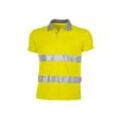 QUALITEX HIGH QUALITY WORKWEAR Polo-Shirt signal warngelb Damen: 52 Herren: XXL