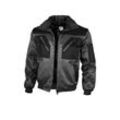 QUALITEX HIGH QUALITY WORKWEAR Pilotenjacke pilotenjacke grau/schwarz Damen: 36 Herren: S