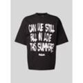 T-Shirt mit Statement-Print