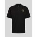 Poloshirt mit Logo-Print