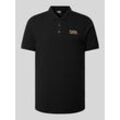 Poloshirt mit Logo-Print