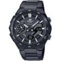 Smartwatch CASIO EDIFICE "ECB-2200DC-1AEF" Smartwatches schwarz Quarzuhr, Armbanduhr,Herrenuhr,Stoppfunktion,Bluetooth,Phone Finder