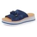 Plateau-Pantolette Gabor Comfort blau, 41