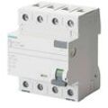 Siemens 5SV33446KK12 5SV3344-6KK12 FI-Schutzschalter A 4polig 40 A 0.03 A 400 V