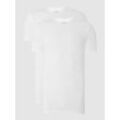 T-Shirt mit Stretch-Anteil im 2er-Pack