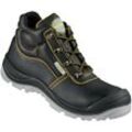 VALENTIA ÜK Schnürstiefel WICA Schwarz/Gelb EN ISO 20345:2011 S3, Gr.39