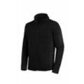 FHB CHRISTOPH Strick-Fleece-Jacke, schwarz, Gr. 2XL