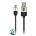 Usb Ladekabel Micro-USB Kabel Datenkabel Sync-Kabel Aufladekabel Modern Black für Smartphones Android Samsung Galaxy Sony Xperia htc Huawei lg