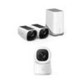 eufyCam 3 Starter-Set 2+1 - 2er-Kameraset mit HomeBase 3 + gratis Indoor Cam C220