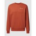 Sweatshirt mit Label-Details Modell 'Rochester'