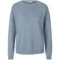 Rundhals-Pullover Peter Hahn blau, 46