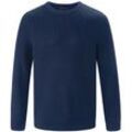 Rundhals-Pullover Louis Sayn blau, 48