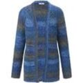 Strickjacke Peter Hahn blau, 46