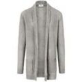 Cardigan aus 100% Schurwolle Peter Hahn grau, 42