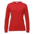 Pullover aus 100% Schurwolle-Pure Tasmanian Wool Peter Hahn rot, 42