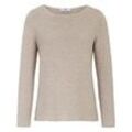 Rundhals-Pullover Peter Hahn beige, 38